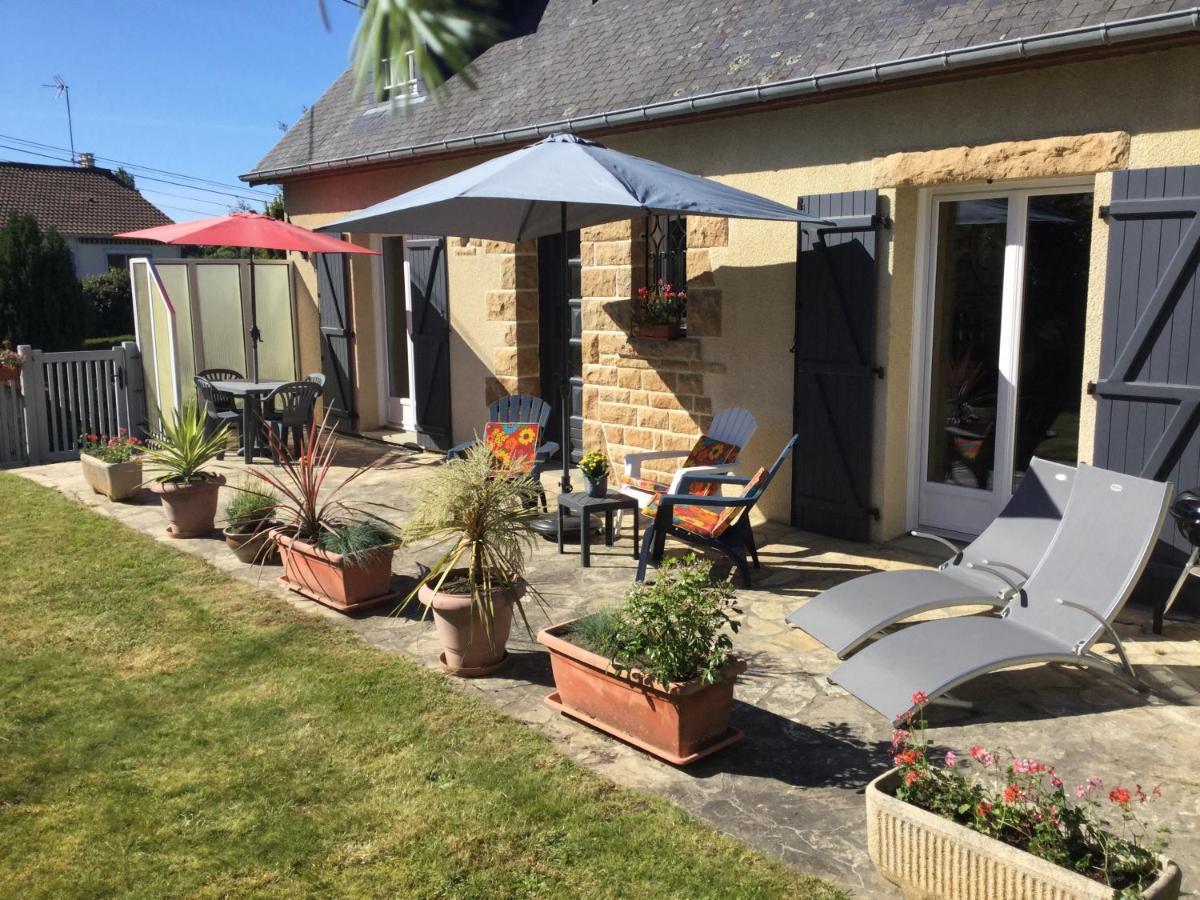 Coup De Coeur Assure ! Calm Comme A La Maison ! Maison Spacieuse Avec Grande Terrasse Pour 2 A 5 Personnes Proximite Granville Et Mer Avec Wifi Et Parking Gratuits Экстерьер фото